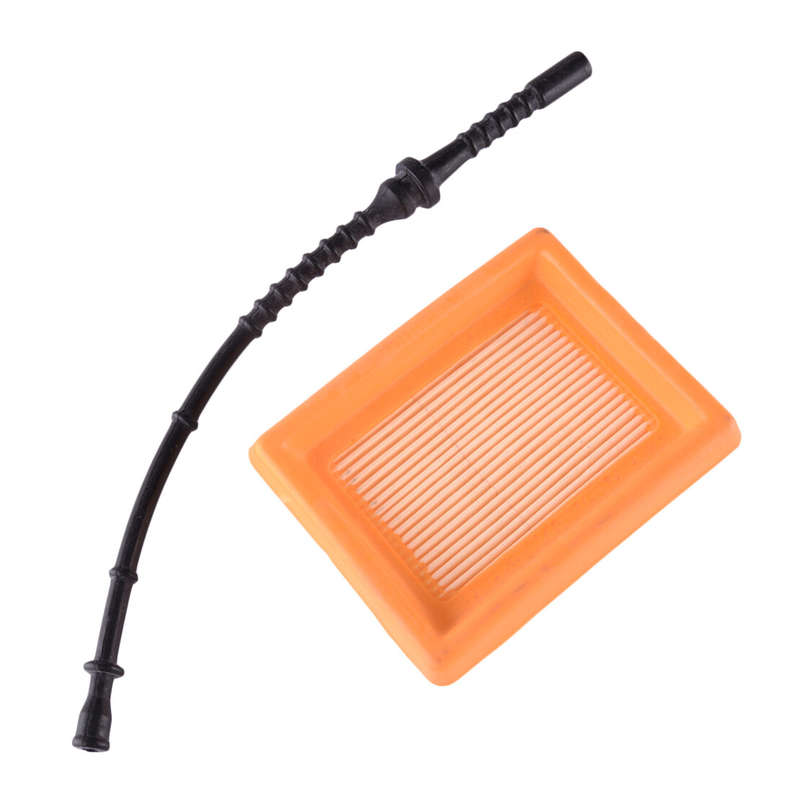 Air Fuel Filter Primer Bulb Set Fit For Stihl FS120 FS200 FS250 FS300 FS480
