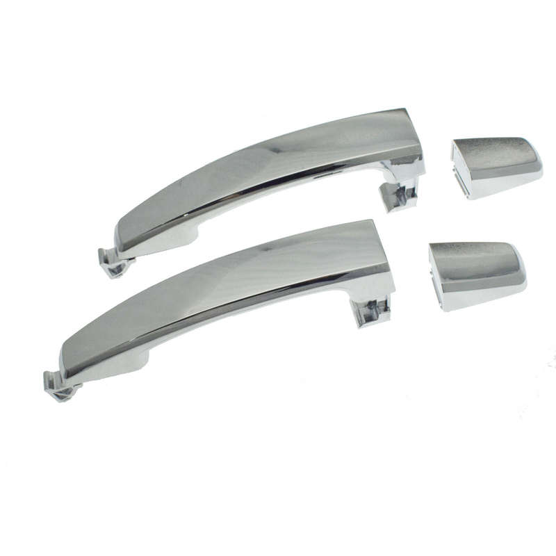 2PCS Chrome Outside Door Handle Rear L&R for CHEVY Aveo Captiva Sport Pontiac G3