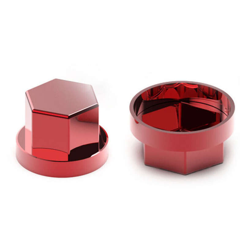 30pcs Universal Motorcycle Scooter Screw Nut Bolt Cap Cover Decoration Access