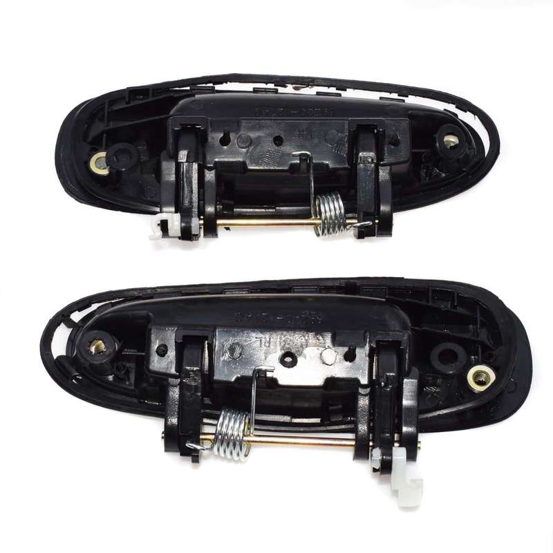 For Toyota Corolla Prizm Outside Handles Rear LH RH Driver Passenger Set 2PCS