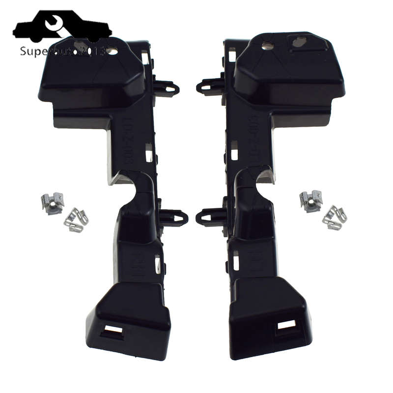 Pair Front Left Right Side Bumper Bracket Retainer For GMC Terrain 2018-2021 New