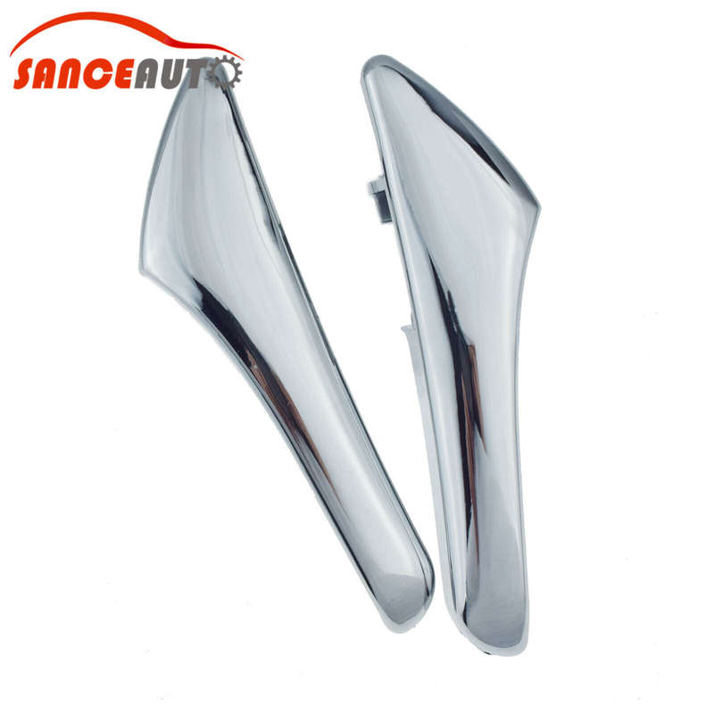 Left Right Interior Door Handles 4PCS Chrome For Mercedes S211 W211 W219 03-09