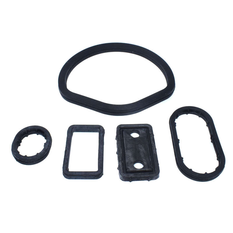 Oil Filter Housing Seal Seals Kit 5pcs for Mercedes W203 W208 W209 1121840261