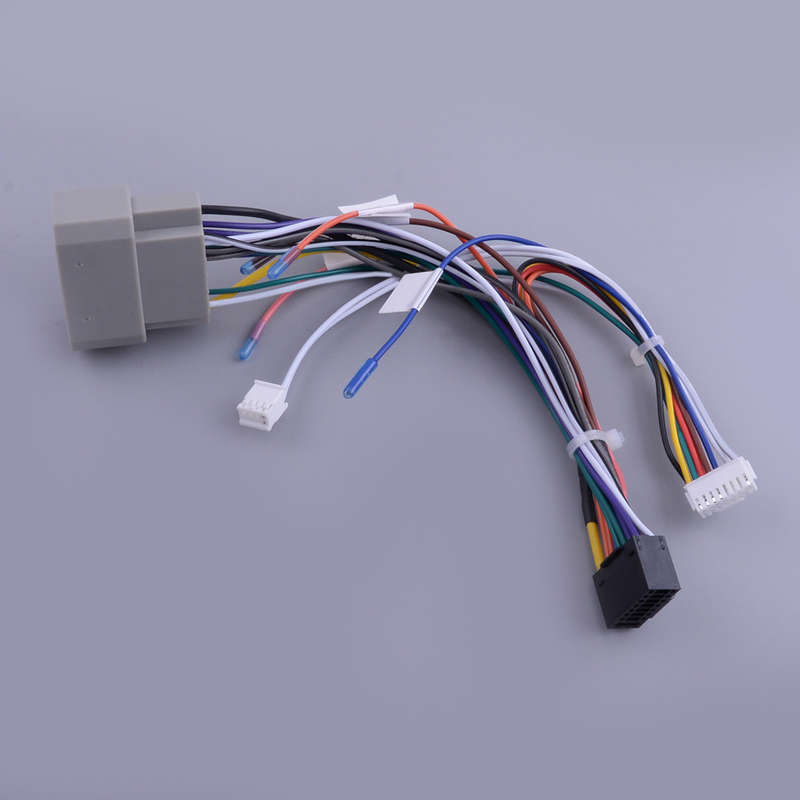 16Pin Stereo Radio Wire Harness Connector Fit For Jeep Wrangler JK Compass MK49
