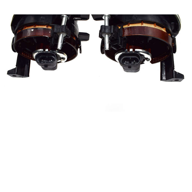 2 PCS Front Convex lens Fog Lamps Lights W/ Bulbs For VW MK6 5K0941699 5K0941700