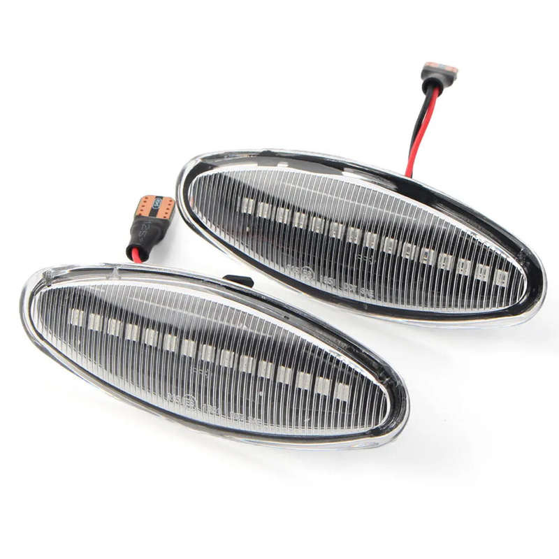 2pc Side Turn Signal Marker Light Lamp fit for Jaguar S-Type XK8 XKR XJ X350