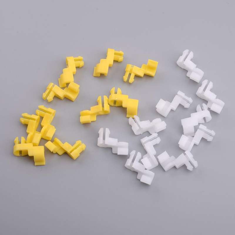 20x Left & Right Door Handle Lock Rod End Clips Fit for Toyota Lexus 8.5mm Hole