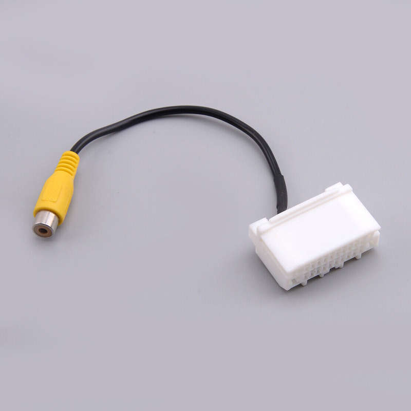 Rear View Backup Camera Input Video Harness Plug To Radio Fit for Jeep Wrangler