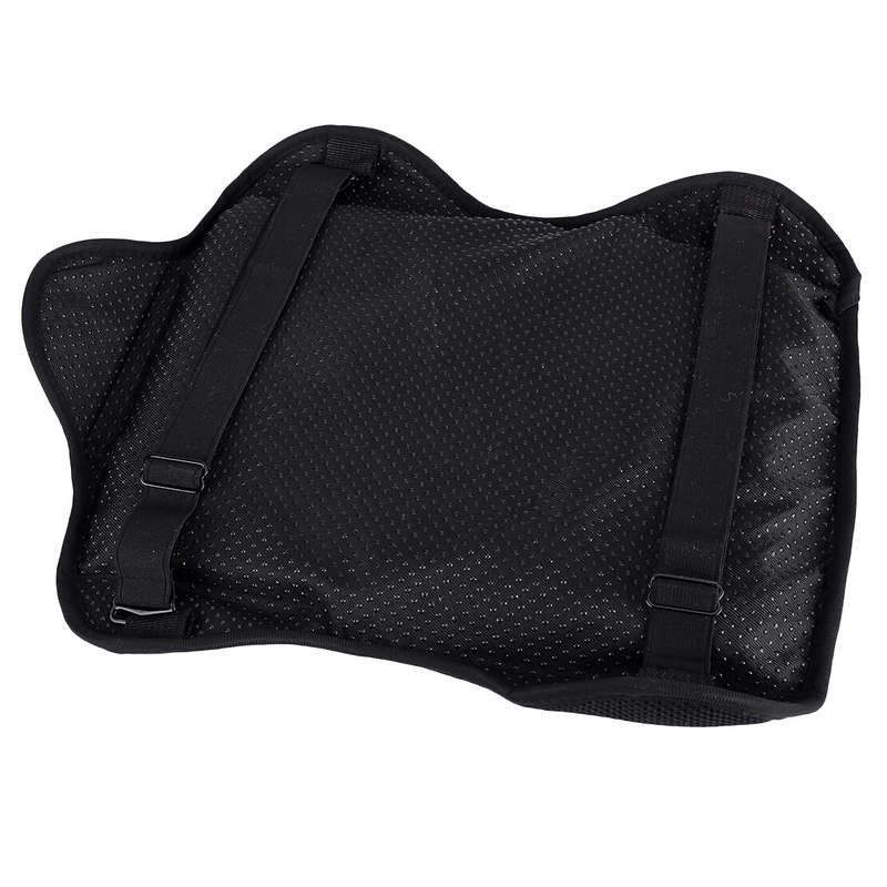 Motorcycle Anti-Slip Seat Cushion Cover Comfortable Protector Pad Black
