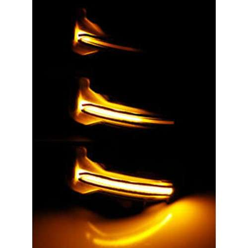 LED Side Mirror Light FIT for Honda CR-V 2012-18 Dynamic Turn Lamp Smoke Lens