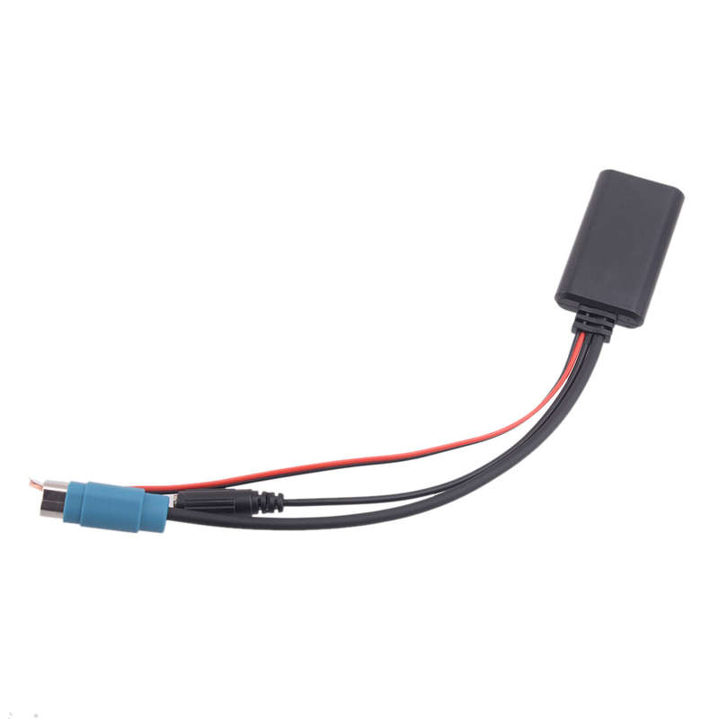 Car Bluetooth Adapter 3.5mm AUX Cable with Microphone Fit For Alpine KCE-237B