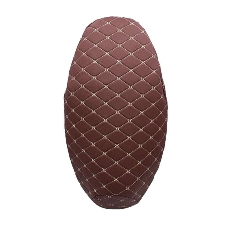 Motorcycle Anti-Slip PU Leather Seat Pad Cover Cushion Saddle Use