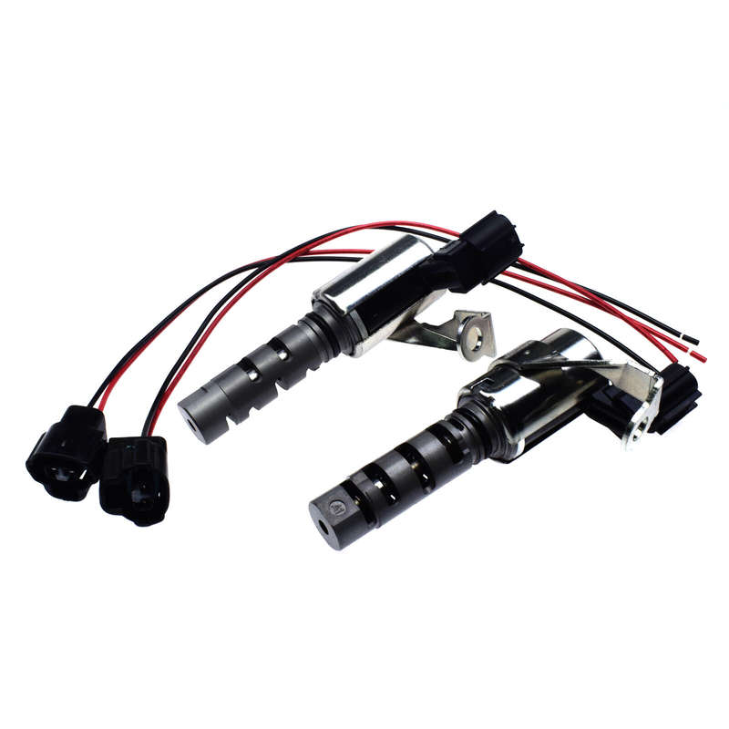 Pair Variable Valve Timing Solenoid W/ Connectors For Toyota 4.0L 4Runner Tacoma