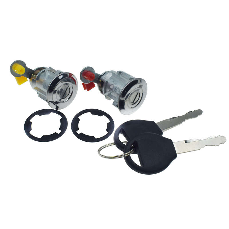 Door Lock Cylinder w/Keys Set H0600-3J125 For Nissan Xterra Frontier Pathfinder