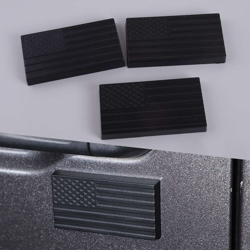 3Pcs Lock Door Key Jack Hole Cover Fit for Jeep Wrangler TJ JK JL JT 1997-2022