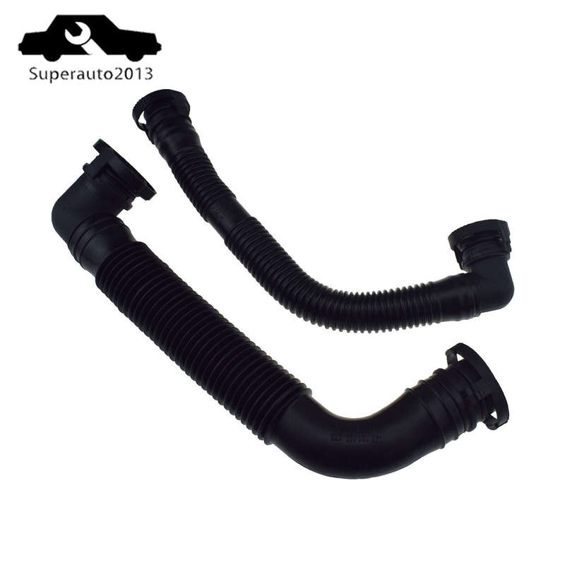 New For VW Golf Jetta Beetle Audi Secondary Air Pump Filter Pipes W/3 Mount Kit