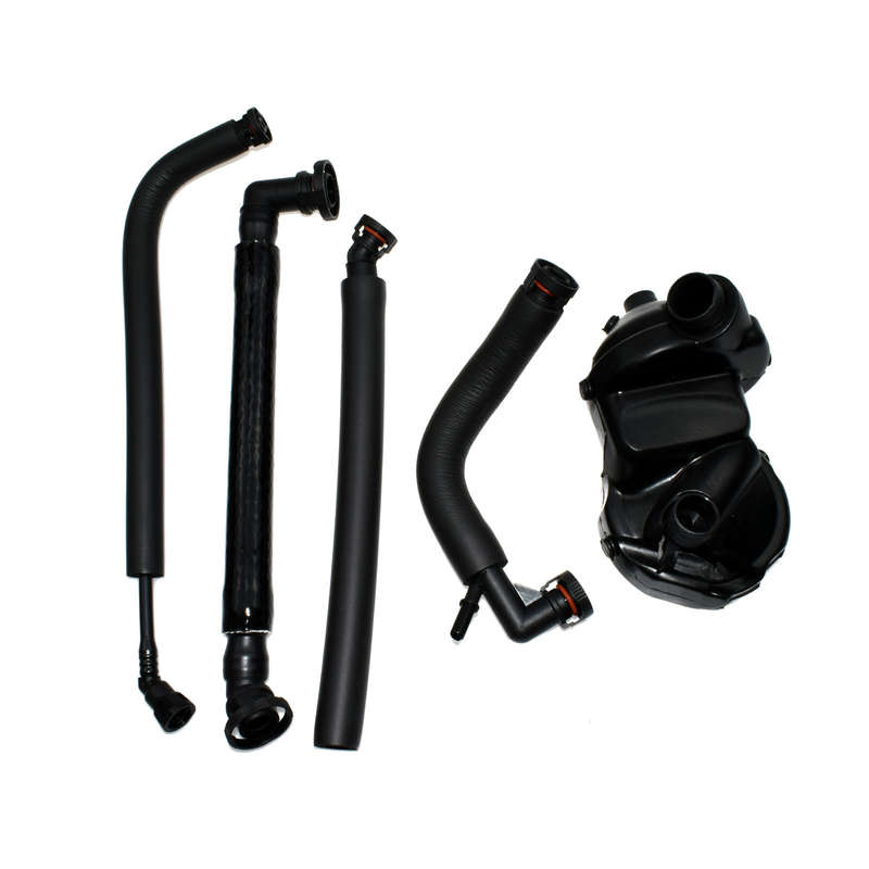 CVV CRANKCASE VENT VALVE BREATHER HOSE COLD WEATHER CLIMATE FOR BMW SET 5 pcs