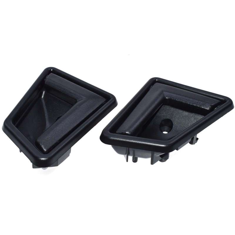 Black Front Rear RH LH Interior Door Handle Pair for 89-98 Suzuki Sidekick NEW