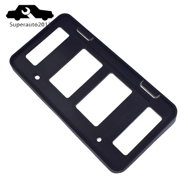 Front Bumper License Plate Bracket Black For Toyota Tundra 2014-2021 75101-0C011