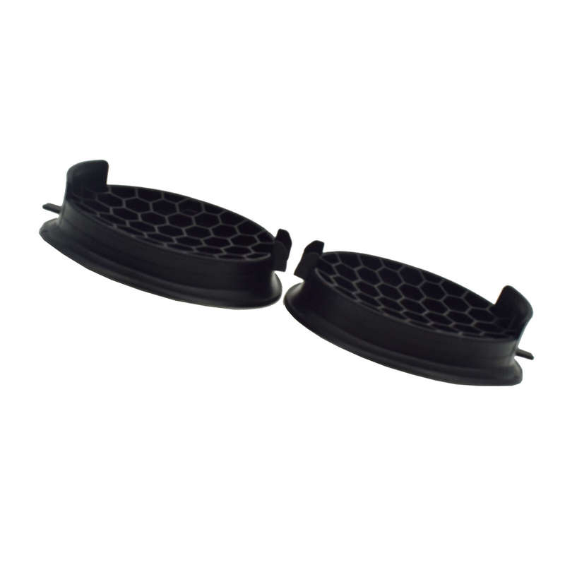 Pair For Subaru Impreza 2008-2014 Black Front Bumper Fog Light Cover Grilles