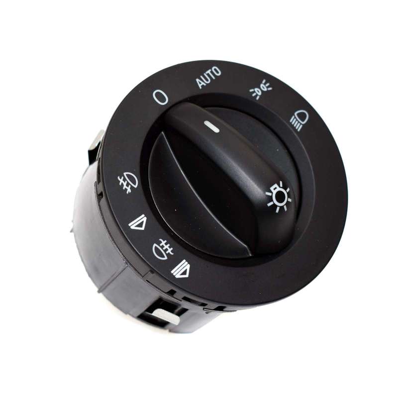 For AUDI A6 S6 Allroad Chrome Auto Headlight Fog Light Switch Control 4F1941531D