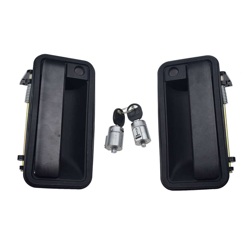 Front Exterior Outside Door Handle with Lock Cylinder Kit for CK Truck 12546858