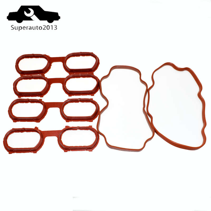 11611433328 6PCS Engine Intake Manifold Gaskets For BMW X5 Z8 740i 740iL 540i