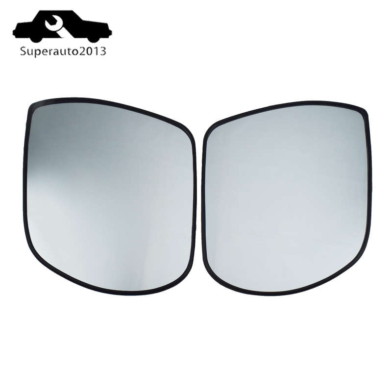 Pair Left Right Rearview Mirror Glass w/ Heated For Hyundai Santa Fe 2007-2012