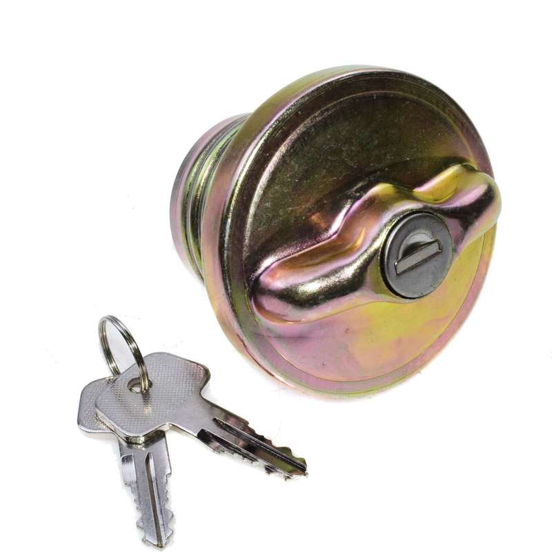For VW BUG GHIA SUPER BEETLE Karmann Ghia Locking Gas Cap 321201551H,113