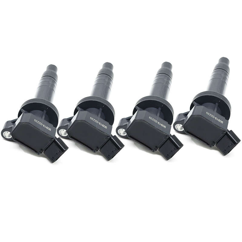 4X 90919-02339 Ignition Coil For 2000-08 Corolla Celica Toyota 1.8L Matrix UF247