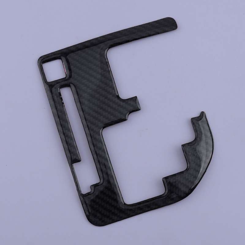 Carbon Fiber Interior Gear Shift Panel Frame Trim Fit for Toyota Tundra 14-2018