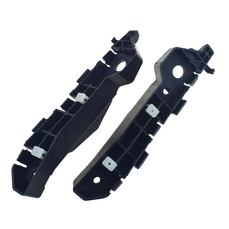 2X Left & Right Side Front Bumper Bracket Black For Hyundai Santa Fe 2007-09 New