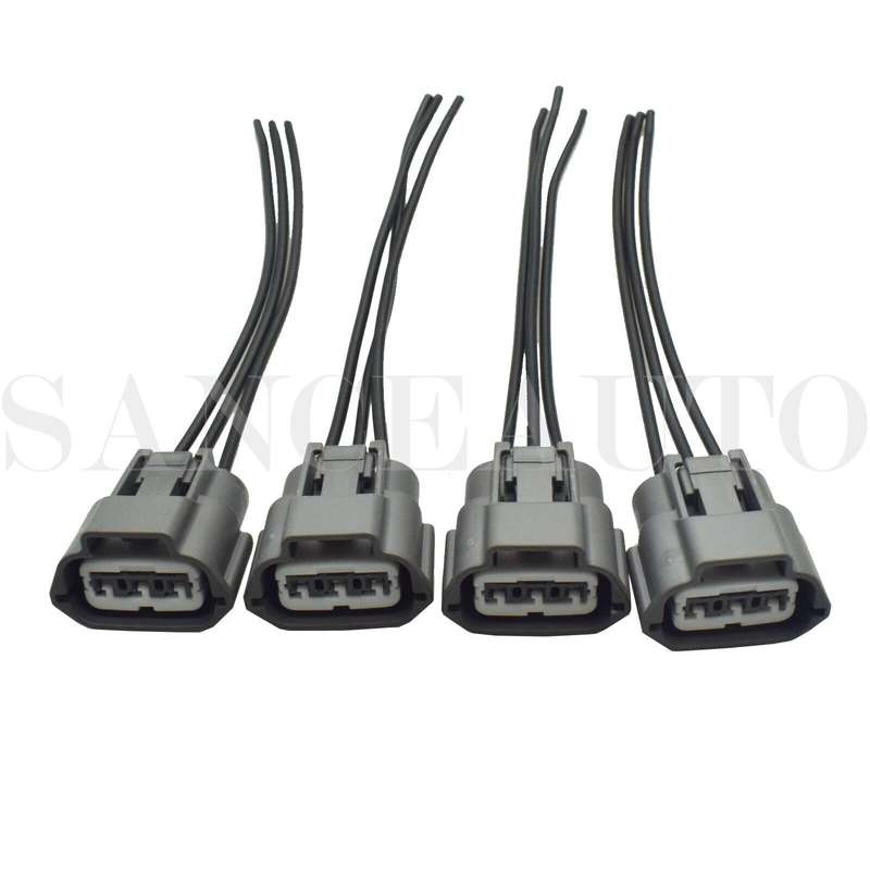 4PCS Ignition Coil Connector Plug For Nissan Altima Sentra 2.5L 22448JA10A New
