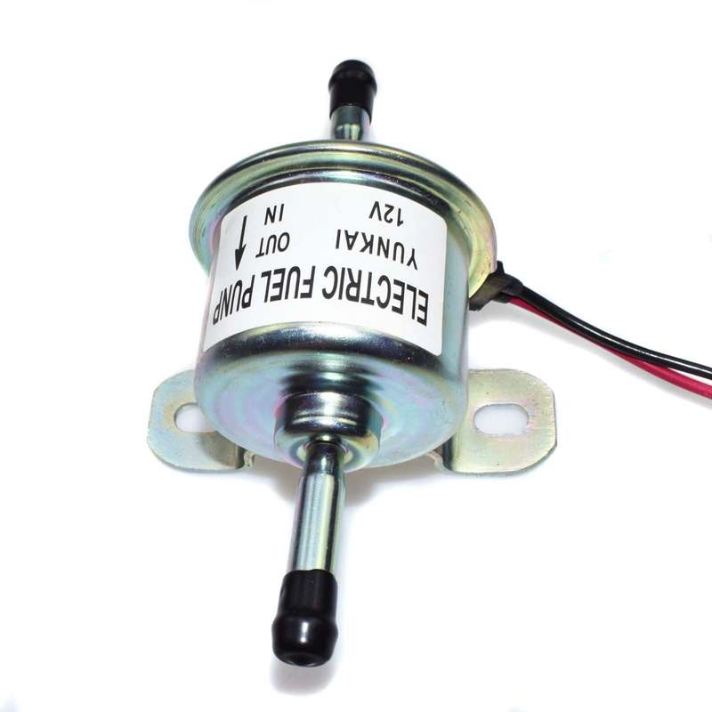 New Universal 12V Gas Diesel Inline Low Pressure Electric Fuel Pump 18-21 GPH