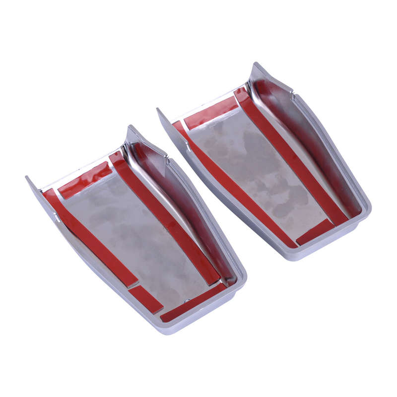 Chrome Upper Window Hinge Cover Trim ABS Fit for Jeep Wrangler JK 2007-2018