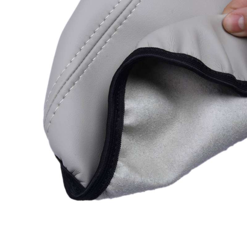 Leather Center Console Armrest Cover Gray Fit For Mitsubishi Outlander 2022-2025