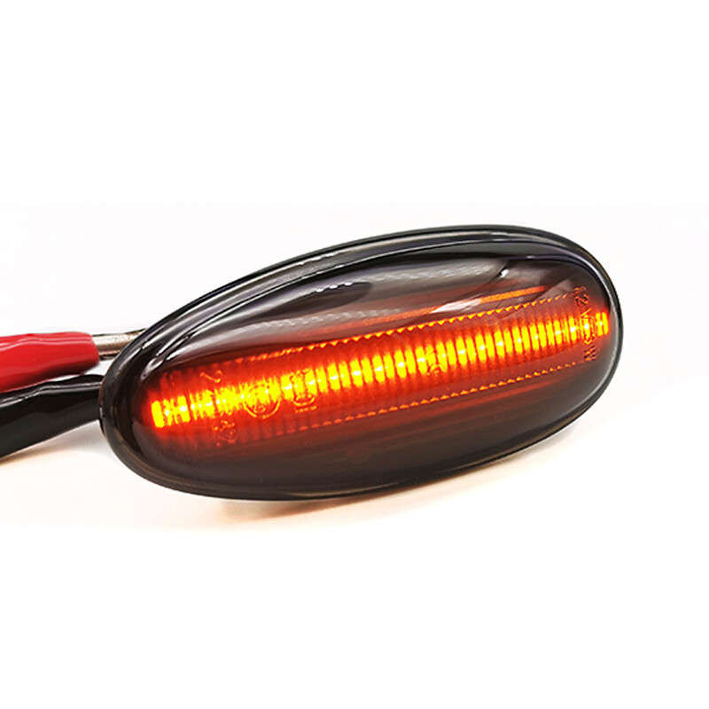 2x LED Turn Signal Side Fender Marker Light Fit For Mitsubishi Outlander Lancer