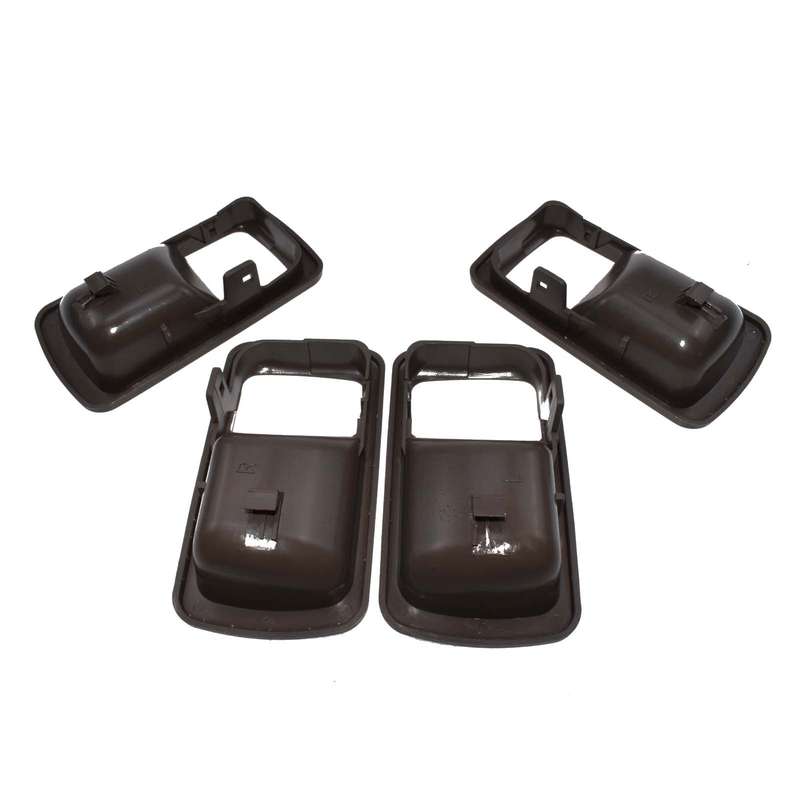 For 92-96 Toyota Camry Inside Brown Door Handle Trim Bezels Left Right Set 4pcs