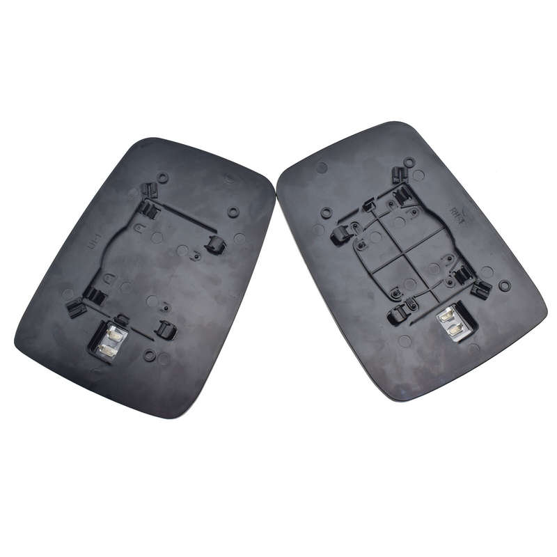 2PCS Heated Rearview Mirror Glass Left Right For Dodge Ram 1500 2500 2009-2019