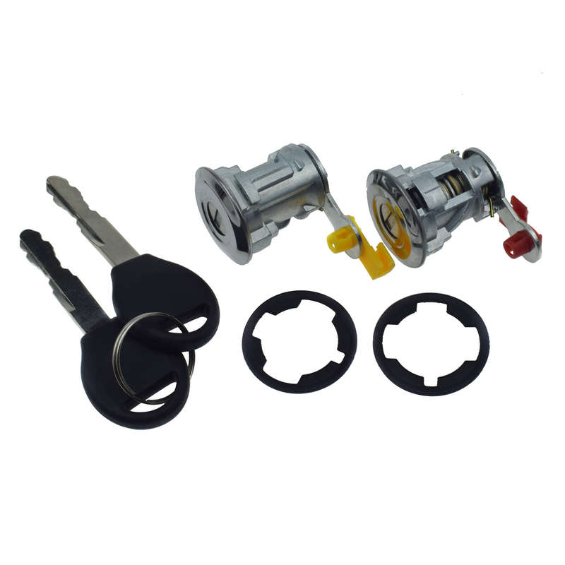 Door Lock Cylinder w/Keys Set H0600-3J125 For Nissan Xterra Frontier Pathfinder