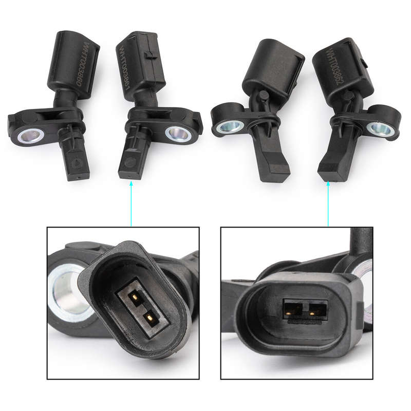 4Pcs For VW AUDI ABS Wheel Speed Sensor WHT003860 WHT003861 WHT003862 WHT003863