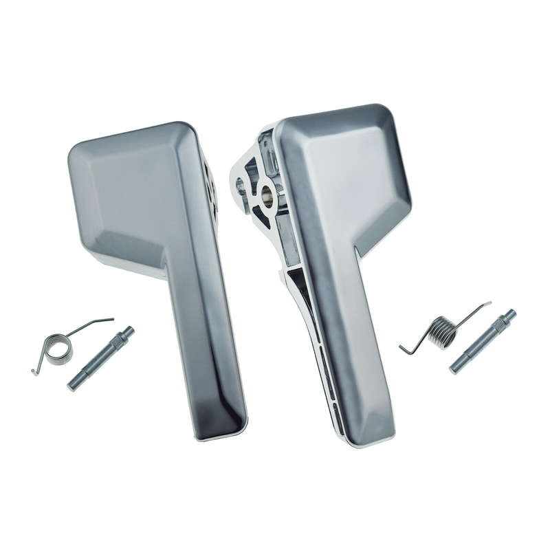 2PCS Left & Right Interior Door Handle Chrome For 2007-11 Ford Edge Lincoln MKX