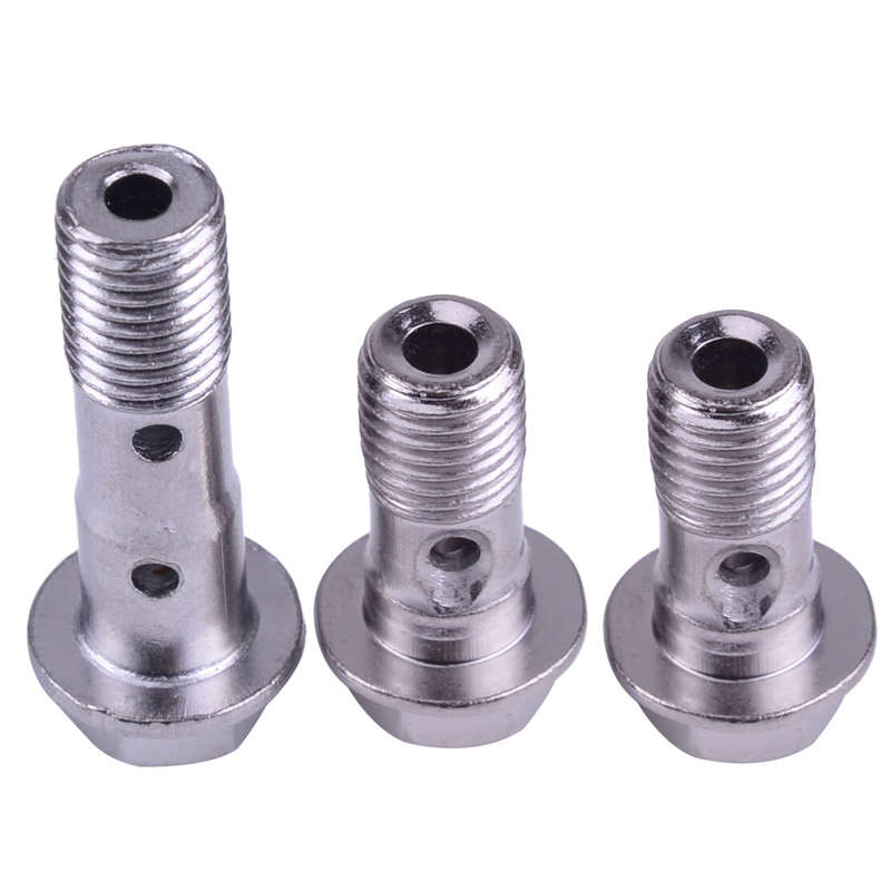 3Pcs/Stainless 10mm M10 x1.25 Brake Banjo Caliper Bolt Fit for Kawasaki Durable