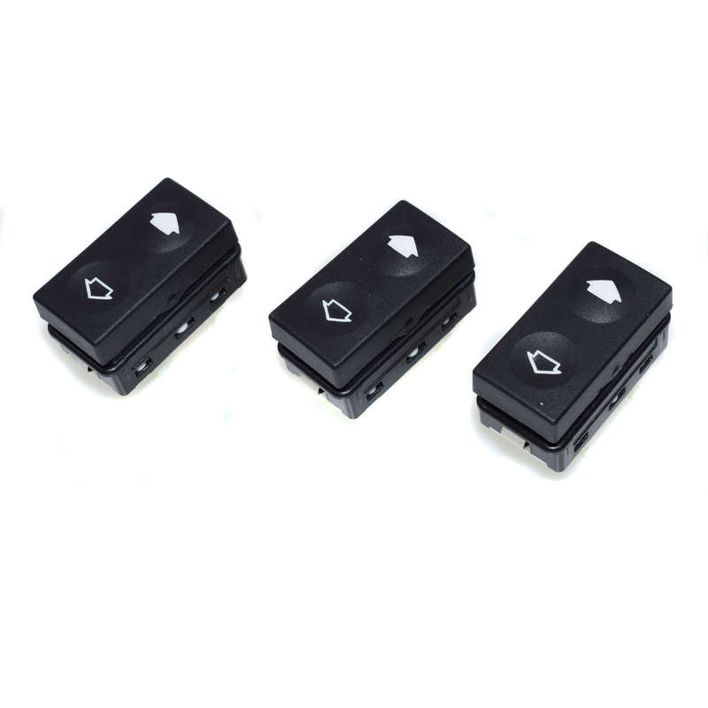 FOR BMW E36 318I 325I Z3 POWER WINDOW SWITCHES 61311387916 SET 3PCS NEW