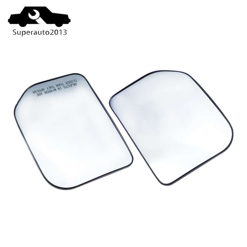 2X Left Right Side Mirror Glass w/ Backing Plate For 2007-2014 Toyota FJ Cruiser