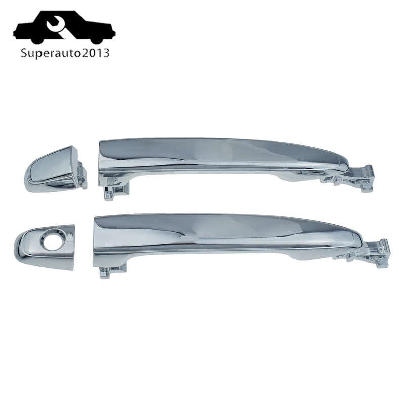 New Front Left & Right Outside Door Handle Chrome For Toyota Alphard Camry Lexus