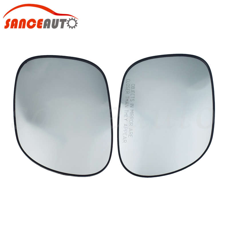 Pair Mirror Glass W/ Backing Non-heated 2pcs for KIA SOUL 2014-2019 87611-B2500