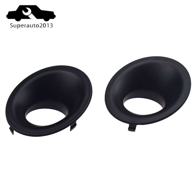 Fog Lamp Light Trim Bezel LH + RH For 15-18 Dodge Challenger CH1039177 CH1038177