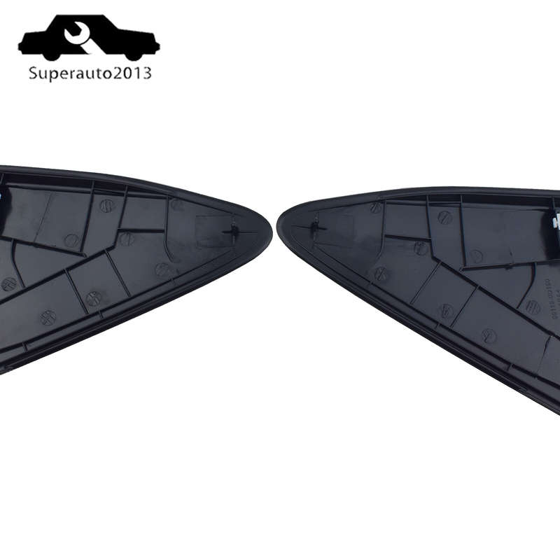 Front Left & Right Fender Mirror Triangle Trim Cover For Toyota Yaris 2012-2014