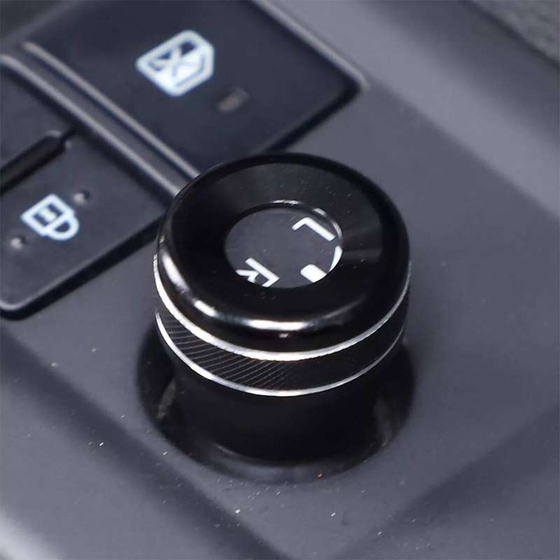 Aluminum Driving Mode Rearview Mirror Adjust Knob Ring Fit for 22-24 Tundra hot